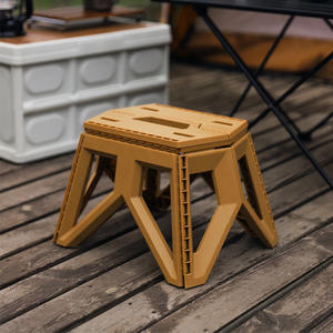 Taburete Plegable para Exteriores, Silla de Camping Cuadrada de Plástico, Asiento Portátil para Pesca, 29x20x24cm, Diseño Minimalista, Hecho en Zhejiang - Product Image 3