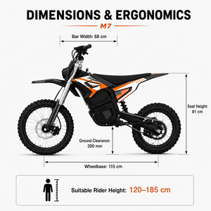 Motocicleta Todoterreno Dirt Bik Extreme Sports, Potente, 72V 25AH - Product Image 4