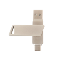 Flash Drive USB OTG 3.0 Metal Baru 16GB Tipe-C Kapasitas Tinggi Harga Murah