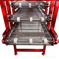 Nastro Trasportatore a Rete in Acciaio Inox per Alimenti, Attrezzatura di Sterilizzazione e Trasporto per Linee di Produzione di Alimenti in Scatola