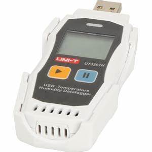 UNI-T UT330TH UT330THC USB <b>Temperature</b> Humidity <b>Data</b> <b>Logger</b> 64000 Groups 0.1 Resolution -30~70c 0.4c Accuracy CR2032 - Product Image 3