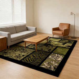 Alfombra Vintage 2026, Alfombras Lavables, Alfombras para Sala <span class=keywords><strong>de</strong></span> Estar, Alfombra Grande Resistente a las Manchas para Sala <span class=keywords><strong>de</strong></span> Estar y Dormitorio - Product Image 1