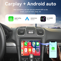 Lecteur multimédia universel pour voiture, écran tactile double 9 pouces, navigation GPS, lecteur de voiture DSP
