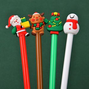 ปากกาเจลหมึกแห้งเร็ว เป็นมิตรกับสิ่งแวดล้อม พร้อมโลโก้สั่งทำ สำหรับเป็นของขวัญต้นคริสต์มาสพลาสติกแบบกำหนดเอง มีสินค้าในสต็อก - Product Image 3