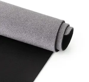 Großhändler elastische 5 mm 7 mm Neoprenfolie Schutzhülle eine Seite Nylon OK Neopren-Häkel Schleifenstoff für Kniehebel