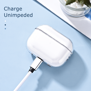 Custodia Protettiva Trasparente in Plastica PC a 360° Antiurto per <span class=keywords><strong>Apple</strong></span> Airpods Pro3, Cover Protettiva Anti-Caduta per Cuffie - Product Image 6