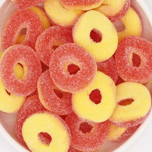 Gomitas de <span class=keywords><strong>Gelatina</strong></span> con Sabor a Frutas Ácidas y Dulces, Personalizadas al por Mayor, Certificadas Halal, Producto a Granel - Product Image 2