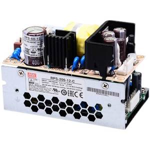 Fuente de Alimentación Conmutada Mean Well RPS-200-12-C 12V 16.7A AC-DC de Salida Única - Product Image 1