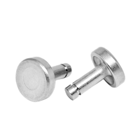 Rivets à tête bombée en acier inoxydable, zingués, résistants à la corrosion, personnalisables OEM, légers, pour applications automobiles et structurelles