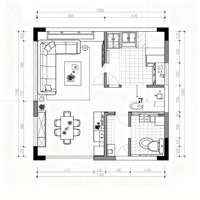 Autre maison préfabriquée Cabane en bois préfabriquée Petite maison en bois Kit pour villa