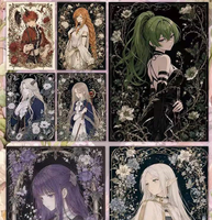 Shangyou Plongez dans un Ciel Étoilé Magique Frieren Tear and Reveal Collection Cards Jeu de Cartes
