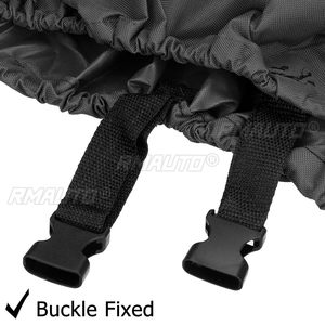Housse de bateau Jon 12' 14' 16' 18' résistante au vent, imperméable, remorquable, robuste, protection anti-UV pour l'extérieur - Product Image 5