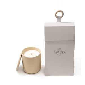 AIKUN Production en gros de bougies en céramique personnalisées avec logo, design moderne et simple, longue durée de combustion, bougie aromathérapeutique pour décoration intérieure haut de gamme - Product Image 1