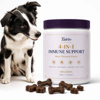 Astragalus Lactoferrine Colostrum Soutien Immunitaire Friandises à Mâcher pour Chiens Bien-être Quotidien Formule Naturelle Marque Privée
