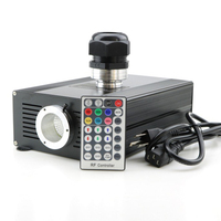 Motor de Luz LED RGB de 45W con Fibra Óptica Brillante y Fuente de Luz Blanca Centelleante