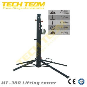 Sân Khấu Surround Loa Đứng 3.8M 100Kg Màu Đen Nâng Tháp - Product Image 2