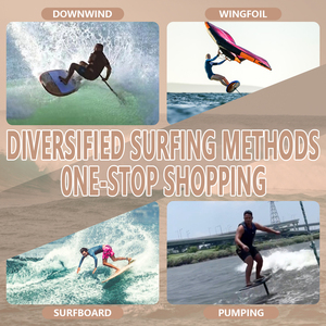 JFS OEM ODM 83CM Carbon Fiber Surfboard With Bag-150kg Load Capacity for Ocean Waters 83 OEM & ODM Foil Board Downwind 83CM Carb - Product Image 6