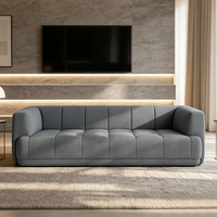 Canapé-lit modulaire moderne YUANCHANG, sectionnel, en velours, avec pieds en acier inoxydable, éponge haute densité, ensemble pour salon