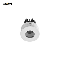 Plafonnier LED COB encastré à design modulaire, IP65, avec grille en nid d'abeille en option, 8W 15W, dimmable