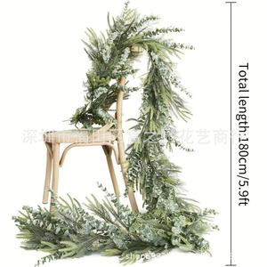 Christmas PE Cypress Garlands 1.8m Fireplace Mantel Decor Greenery <b>Wreath</b> Holiday Decoration Home Decor - Product Image 2