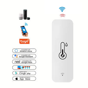 منتجات منزلية ذكية بتطبيق واي فاي مستشعر درجة الحرارة والرطوبة من تويا مع منزل جوجل - Product Image 1
