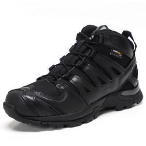 SF30 Customized Outdoor Camping Sports <b>Hiking</b> Shoes Black Khaki Asiaon a Marks 6 Inches Ankle <b>Boots</b> - Product Image 6