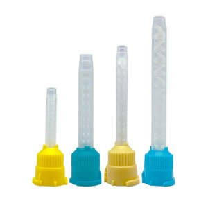 50 teile/beutel Light Body Universal <span class=keywords><strong>Dental</strong></span> Silikon Mixing Tips Lange kurze Kunststoff Mixer Düse - Product Image 3