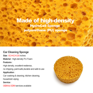 <span class=keywords><strong>Spugna</strong></span> per <span class=keywords><strong>Auto</strong></span> ad Alto Assorbimento con Fori Grandi, Durevole e Delicata sulla Vernice - Product Image 4