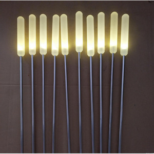 Led Lawn Lights 120cm Plastic Stick Outdoor Waterproof Garden Pathway Lighting With Light Sensor <b>Battery</b> <b>Operated</b> - Product Image 1