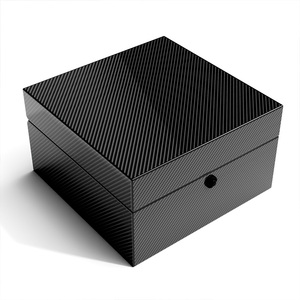 Đen Gloss Xem Winder Trường Hợp Sản Xuất Biểu Tượng Tùy Chỉnh In Đồng Hồ Hiển Thị Sang Trọng Bằng Gỗ Hộp Đồng Hồ - Product Image 5