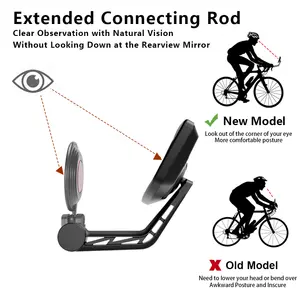 Зеркало заднего вида для велосипеда с углом поворота 360 градусов от производителя EasyDo