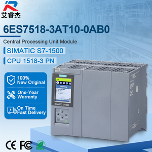 ซีพียู 6ES7518-3AT10-0AB0 ของแท้ใหม่ 1518-3 PN หน่วยประมวลผลกลาง SIMATIC S7-1500 PLC คอนโทรลเลอร์ขั้นสูง 6es75183at100ab0 - Product Image 1