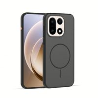 Coque de téléphone OnePlus 15 applicable, aspiration magnétique, nouvelle coque OnePlus15, couleur contrastée, design professionnel deux-en-un, antichoc