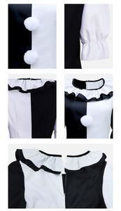 Traje de Payaso para Cosplay, Disfraz de Terrifier, Traje Zentai Sangriento y Aterrador, Traje para Fiesta de Carnaval, Trajes Novedosos Unisex - Product Image 5
