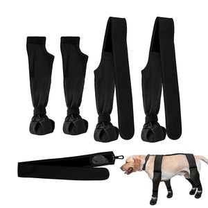 Bottes à bretelles pour <span class=keywords><strong>chien</strong></span>, protections imperméables pour pattes, hiver, réglables, antidérapantes, pour la marche, la course et la <span class=keywords><strong>randonnée</strong></span> en extérieur - Product Image 3