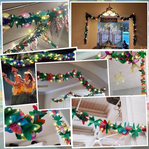 Chaîne de papier crépon murale pour anniversaire, mariage, fête mexicaine, safari, remise de diplôme, articles de décoration pour événements, fournitures de fête pour enfants - Product Image 6