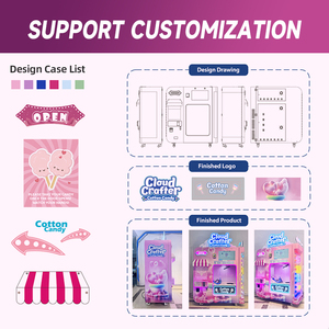 JOYFUNPLAY Fabricant OEM ODM de Distributeur Automatique de Barbe à Papa avec Écran Tactile - Product Image 3