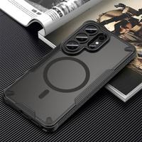 Étui hybride à finition mate avec logo personnalisé pour Samsung Galaxy S26 S26 FE Plus Ultra, étui magnétique pour téléphone