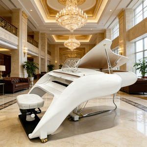Piano Mecánico Pegasus Blanco Personalizado OEM - Decoración de Lujo para Hoteles 5 Estrellas y Actuaciones en Eventos/Estadios de Lujo - Product Image 2