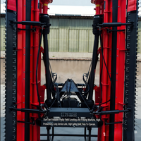 Machine à niveler les rizières pliable à haut niveau de sécurité, équipement agricole à longue durée de vie, à vendre
