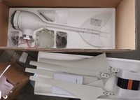 Générateur éolien horizontal à énergie libre 800W 12V / 24V pour la maison ou l'éclairage public