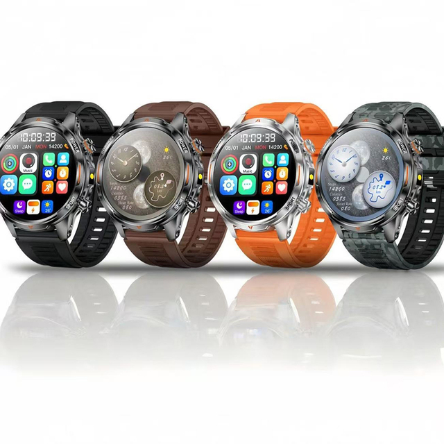 V95 Unisex IP68 Waterproof Smart Watch Silica Gel AMOLED Display 5-10 Days Battery Life Calendar Heart Rate Step Counter Compass