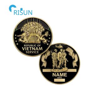 Souvenirs personnalisés, pièces commémoratives pour les veteranes de la guerre du Vietnam, pièces commémoratives pour les forces armées, pièces de défi personnalisées du Vietnam - Product Image 4