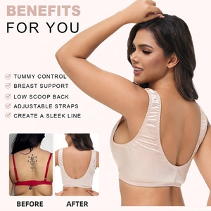 Venta al por mayor Femmes Soutien-gorge <span class=keywords><strong>Teen</strong></span> <span class=keywords><strong>Boobs</strong></span> Bras Back Support Sports Bras Bra para mujeres Tallas grandes - Product Image 5