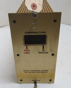 PLC <strong>Valeron</strong> 740 Digital Techniques Compensator Display Module Warranty Product - Product Image 1