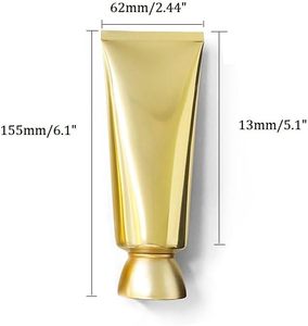 Crema de Manos Brightness Gold de 80g 80ml en Tubo Suave, Limpiador Facial, Crema BB, Leche Corporal en Tubo de Plástico - Product Image 3