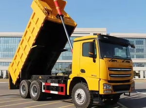 รถบรรทุกทำเหมือง XDM60 18T + 25T + 25T + 25T + 25T เพลาขับ6x4 HOWO คู่มือซ้ายกล้องใหม่ที่มีชื่อเสียงในจีน