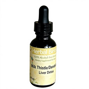 Gouttes détoxifiantes pour oiseaux OEM/ODM : Soutien des cellules hépatiques, favorise la santé gastro-intestinale, stimule la vitalité et éclaircit le plumage des oiseaux - Product Image 1
