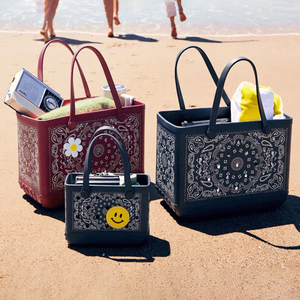 Bolsa de Playa Impermeable con Logotipo Personalizado, Bolsa de Mano Perforada Lavable de EVA, Bolsa de Goma para Damas, Viajes de Verano, Actividades al Aire Libre, Bolsas de Espuma - Product Image 2