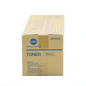 Cartucho de Tóner Negro Original JUNKE TN712 Versión Estadounidense para Fotocopiadora Konica Minolta Bizhub 654 754 - Product Image 2